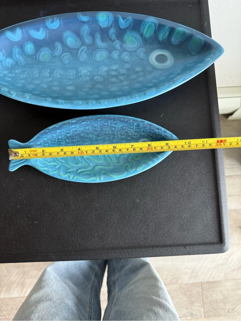Blue Sardine Fish Serving Platters - Opalhouse